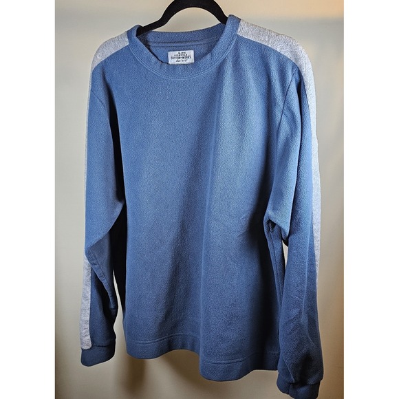 Seattle Cotton Works Sweater, Men's X-Large, Black Red, Blue,Gray Vintage 2000 - Picture 2 of 6